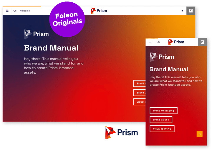 Prism brand manual